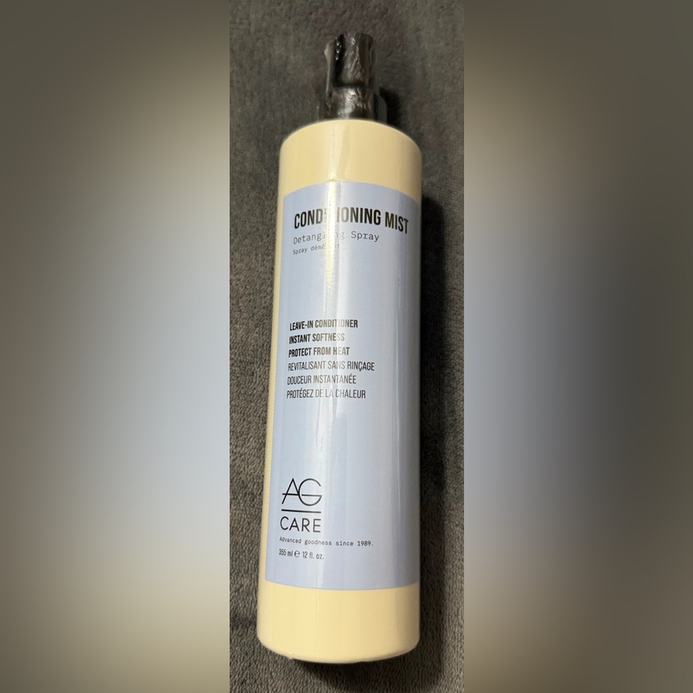 AG Care Conditioning Mist Detangling Spray; Full Size 12 oz; new/unopened
